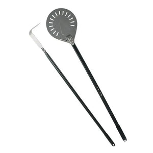 47.5 in Pizza Peel-Ash Rake-Kit-Aluminum