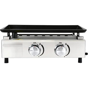 Gas Griddle-with 2 burners