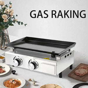 Gas Griddle-with 2 burners