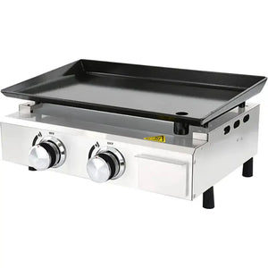 Gas Griddle-with 2 burners