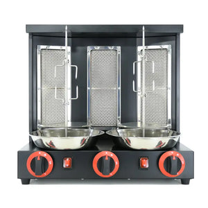 Black Kebab Machine-with 3 Burner-Propane