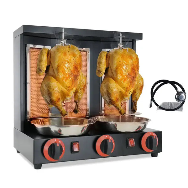 Black Kebab Machine-with 3 Burner-Propane – Li Bai Shop