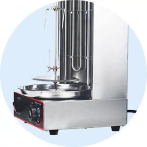 Electric Vertical Broiler-with Catch Pan-50-300℃ Adjustment