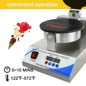 1200W Ice Cream Cone Machine-with Digital Display