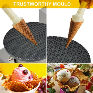 1200W Ice Cream Cone Machine-with Digital Display