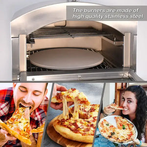 Pizza Oven Countertop-with  12 In Pizza Stone