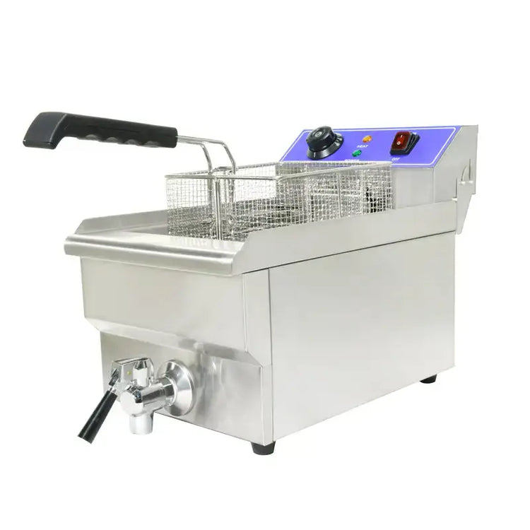 13L Deep Fryer with Plunger