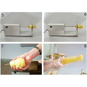 Potato Spiral Cutter