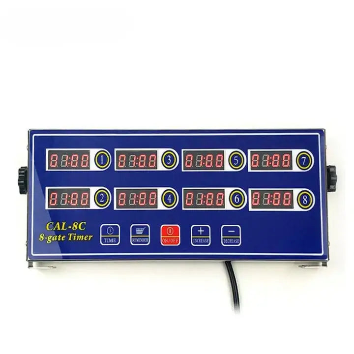 8 Channels Kitchen Timer-Blue horizontal